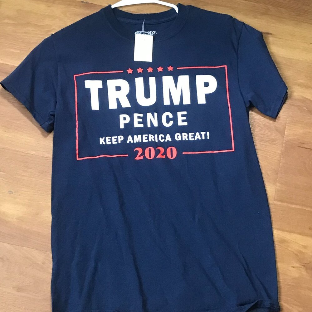 Trump Pence Make America Great Again 2020 t-shirt shop4 ever size small